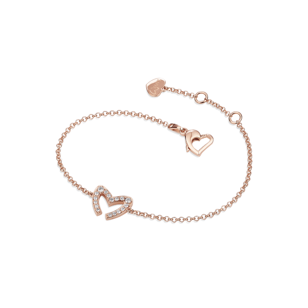 Love M Bracelet with single M motif