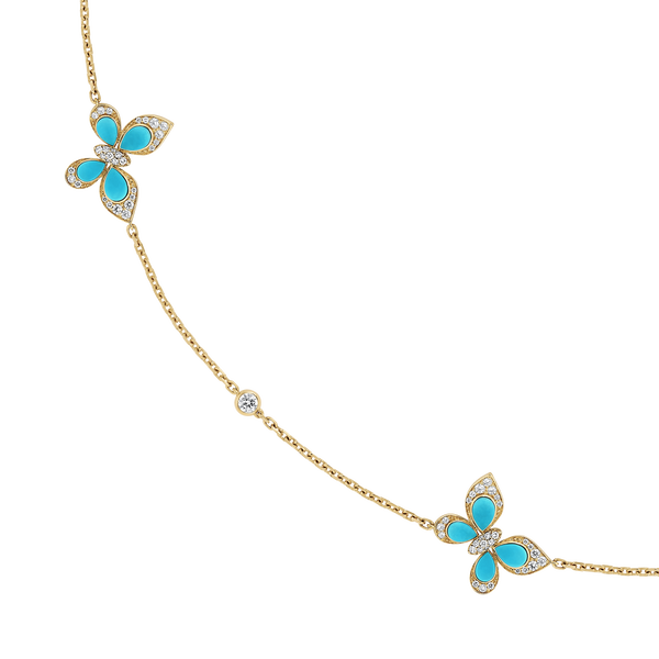 Wings of Wonder Turquoise Sautoir