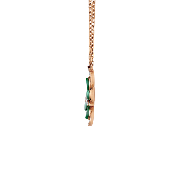 Wings of Wonder Malachite Pendant