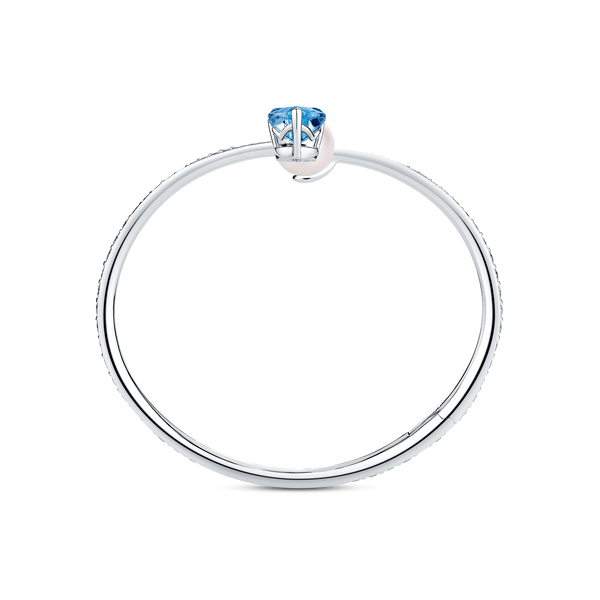 Venus Aquamarine Bangle