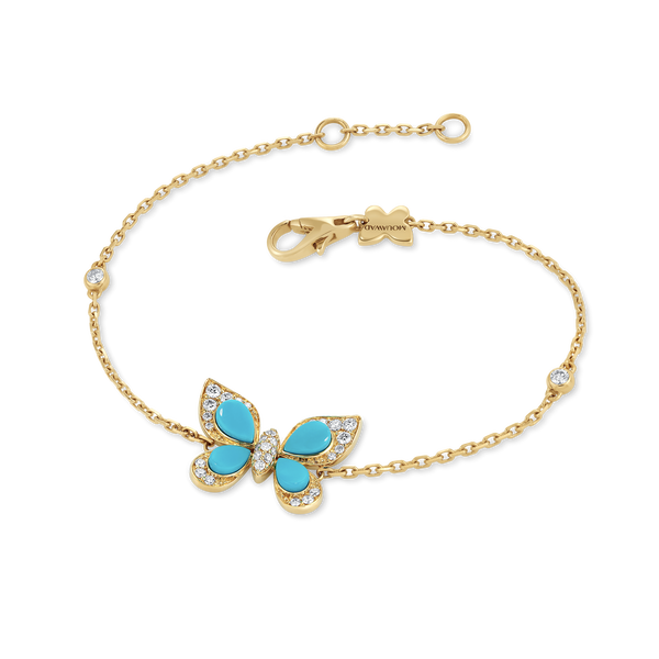 Wings of Wonder Turquoise Bracelet
