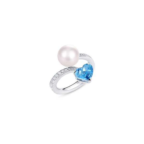 Venus Aquamarine Ring