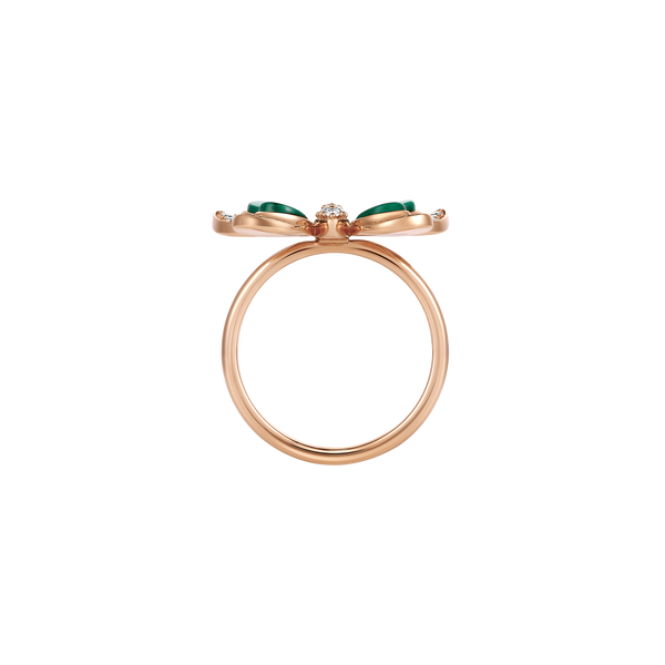 Wings of Wonder Malachite Ring