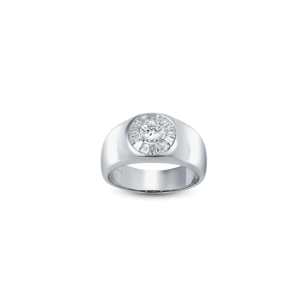 Gent's Gem Ring in Diamonds
