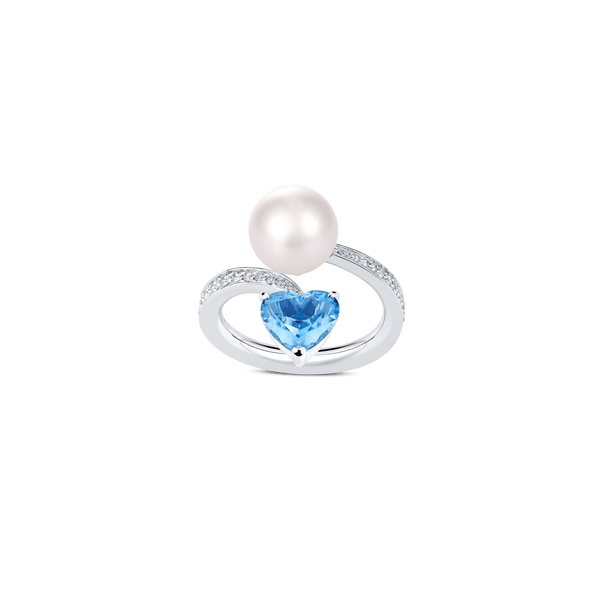 Venus Aquamarine Ring