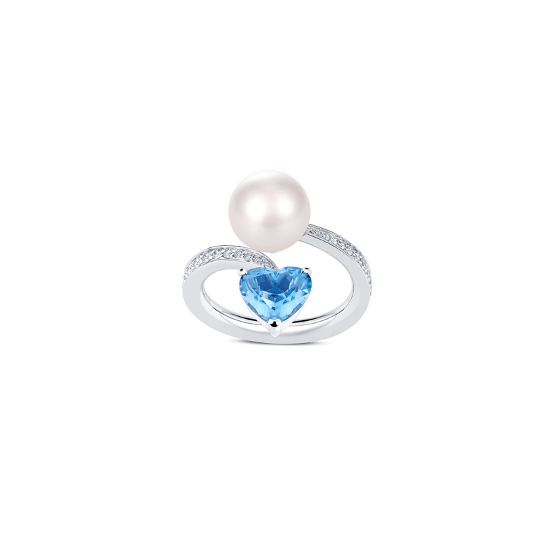 Venus Aquamarine Ring