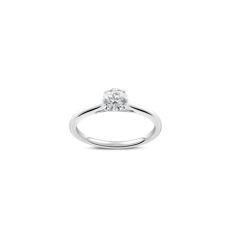 Unity Round Brilliant Solitaire Engagement Ring
