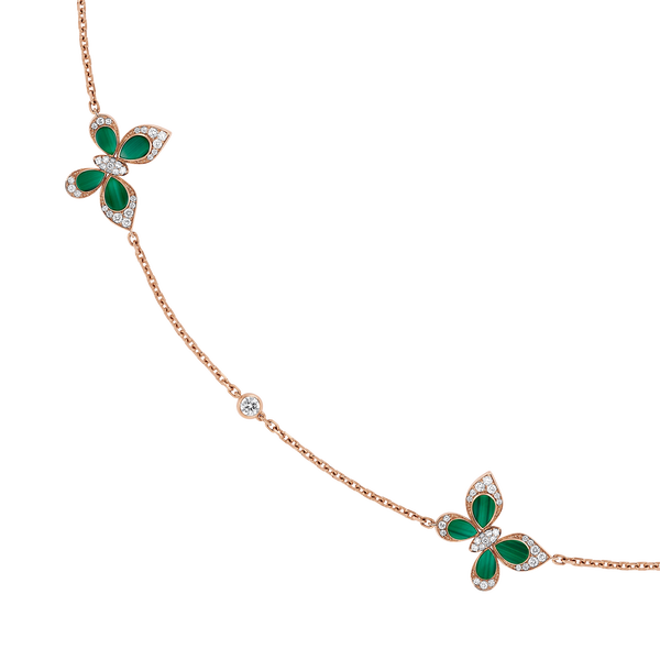 Wings of Wonder Malachite Sautoir