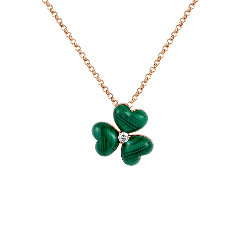 قلادة زهرة الخلود بالمالاكيت ذات الإصدار المحدود