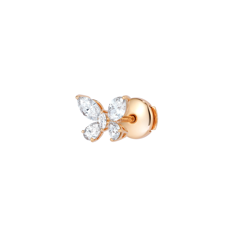 Quattro Vola Rose Gold Earrings