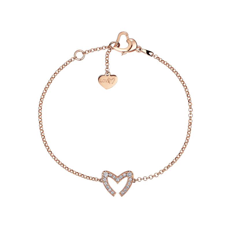 Love M Bracelet with single M motif