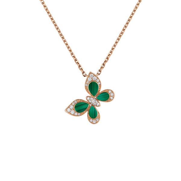 Wings of Wonder Malachite Pendant