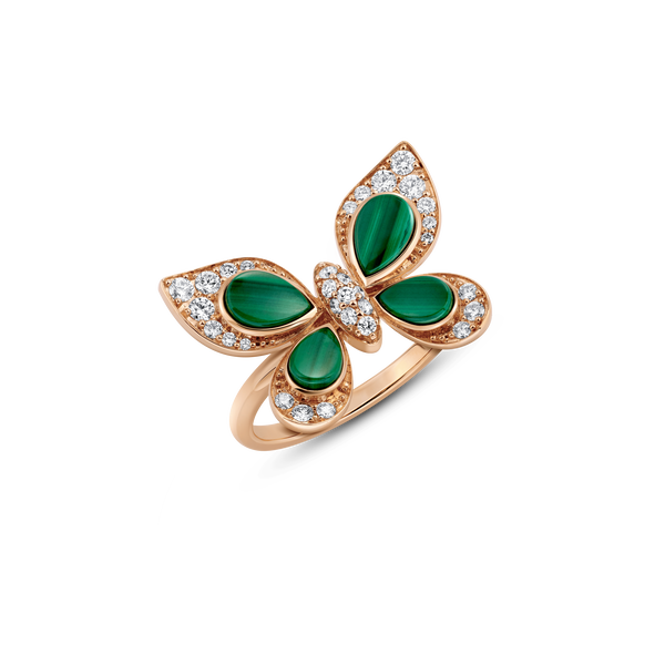 Wings of Wonder Malachite Ring