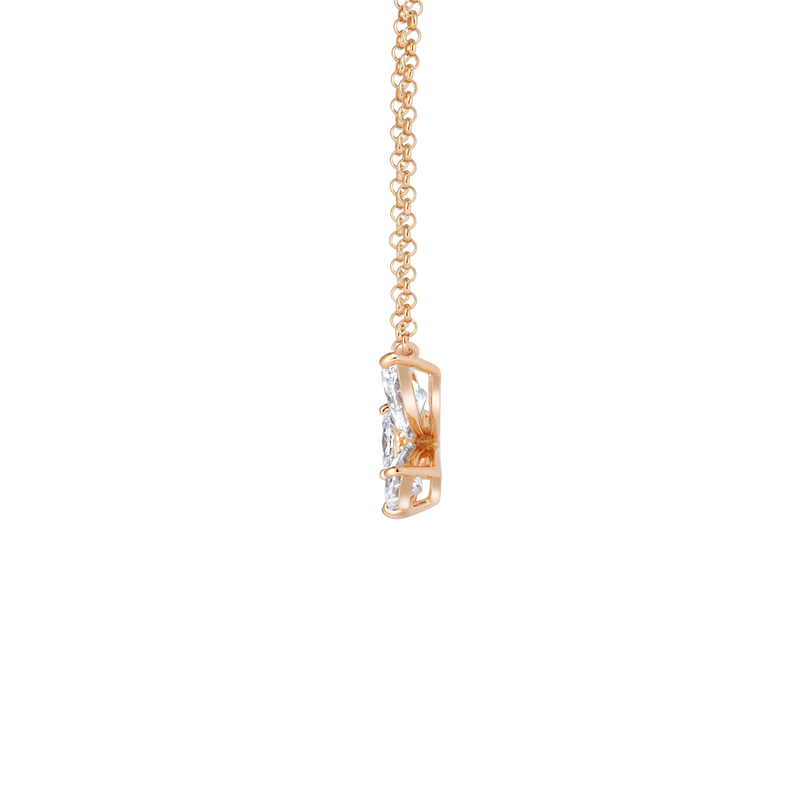 Quattro Vola Rose Gold Pendant
