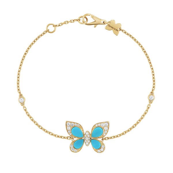 Wings of Wonder Turquoise Bracelet